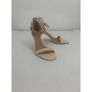 Halogen Women's Strappy‎ Patent Leater Ankle Buckle Heels Size 8.5M